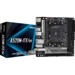 ASRock A520M-ITX/ac Mini ITX AM4 AMD A520